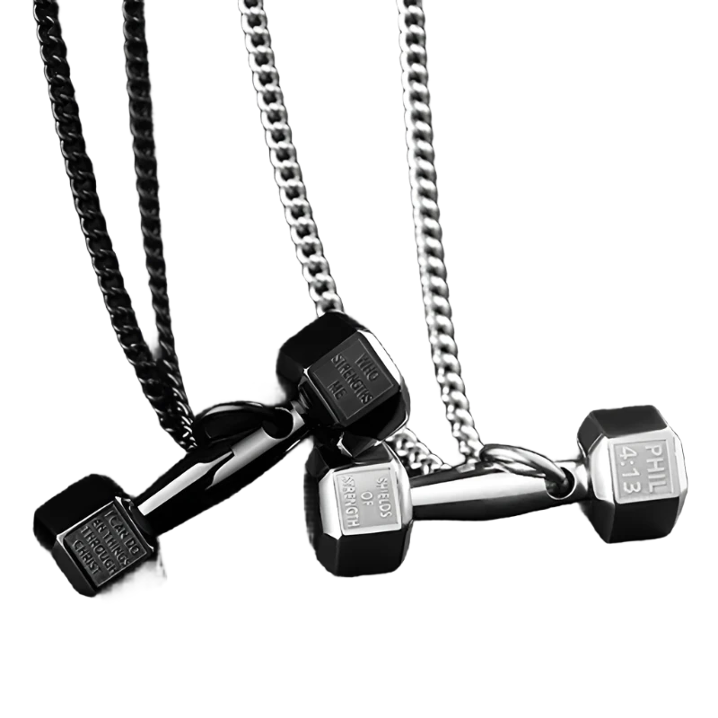 Dumbbell II Necklace (CLEARANCE)