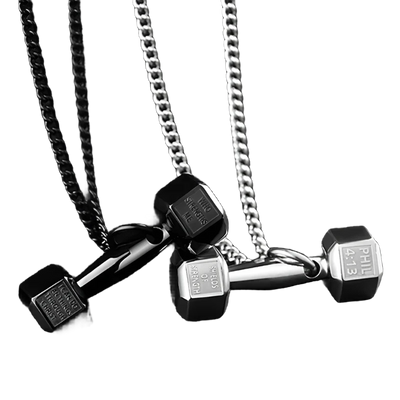 Dumbbell II Necklace (CLEARANCE)