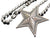 Star Motif Chain Pendant Necklace (CLEARANCE)