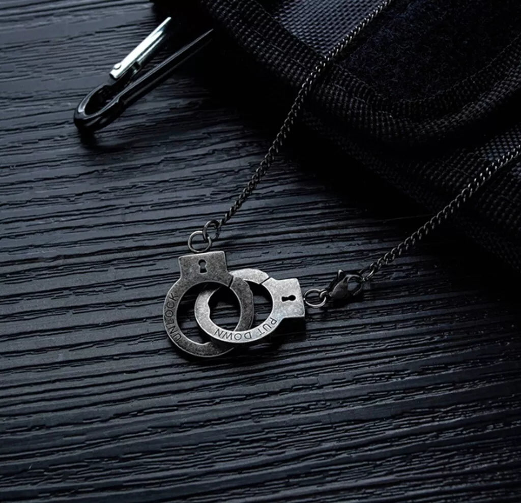 Put Down Handcuff Necklace (CLEARANCE)